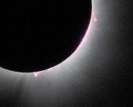 Protuberanzen Sonnenfinsternis 