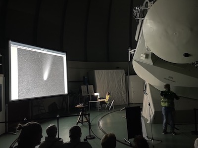 Komet Lange Nacht Foto TLS