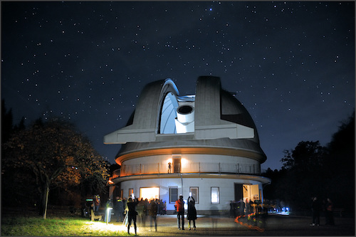 Lange Nacht vor Kuppel Foto TLS