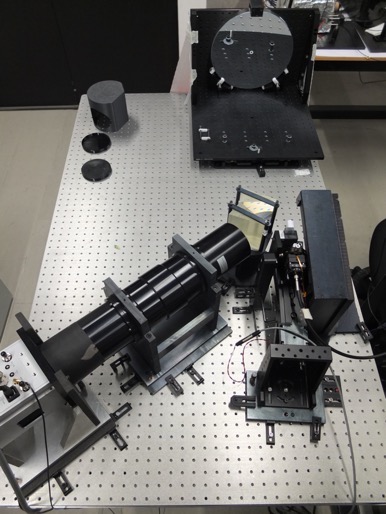 PLATOSpec on optical bench
