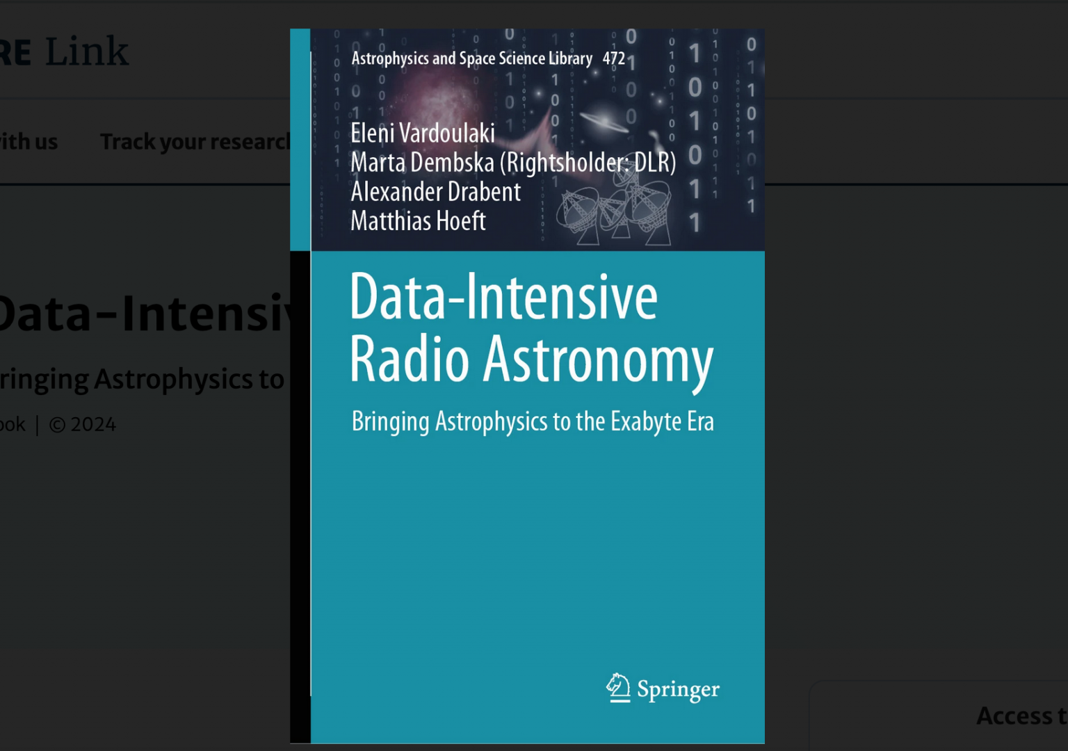 Screen Buch Data Intensive Radio Astronomy